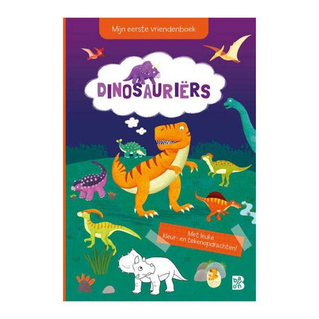Éditeur standard mon premier livre d'amis - dinosaures