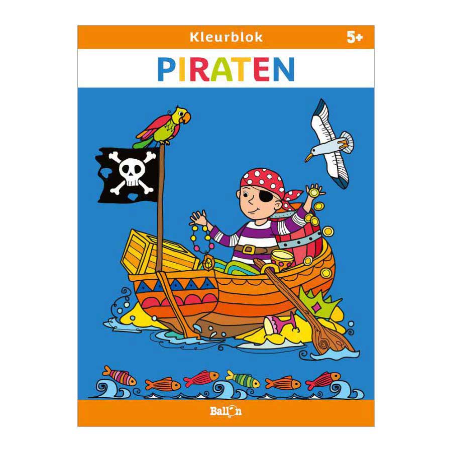 Pirates de bloc de couleur d'éditeur standard 5+