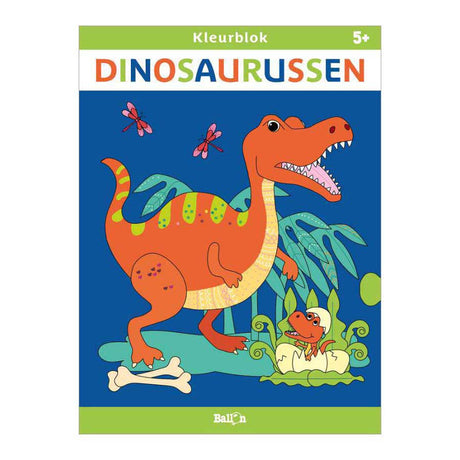 Dinosaures de bloc de couleur d'éditeur standard 5+