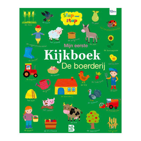 Éditeur standard mon premier livre de visualisation - la ferme 12m+