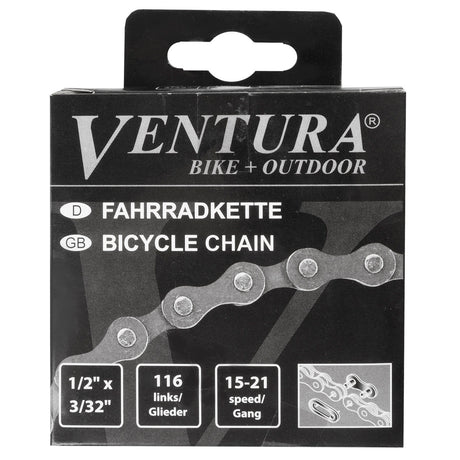 Collier Ventura FD1002A - 6 7SP - 1 2 x 3 32 - 116 Liens - Gray