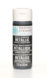Martha Stewart • peinture 59 ml nickel noir métallisé