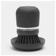 Brosse à vaisselle pour évier Brabantia - avec distributeur de savon - gris foncé