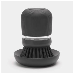 Brosse à vaisselle pour évier Brabantia - avec distributeur de savon - gris foncé
