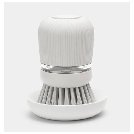 Brabantia brosse à vaisselle + réservoir gris