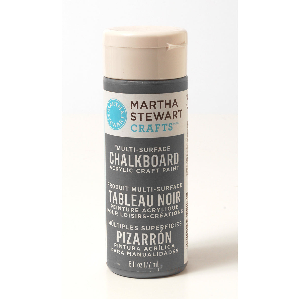Martha Stewart • peinture pour tableau gris 177ml
