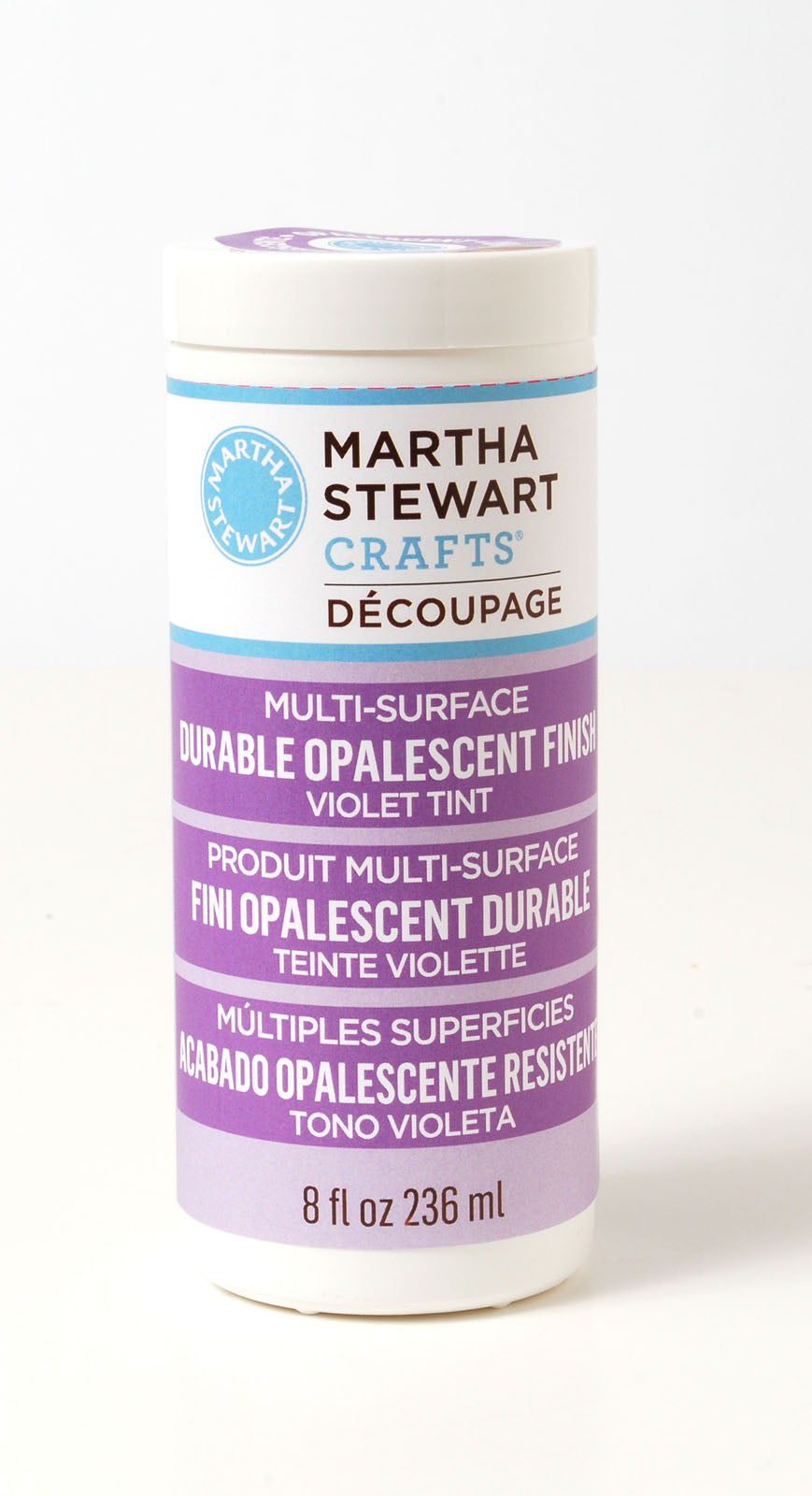 Martha Stewart • découpage violet opalescent 236ml