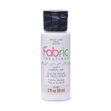 Créations tissus • encre textile douce 59ml blanc