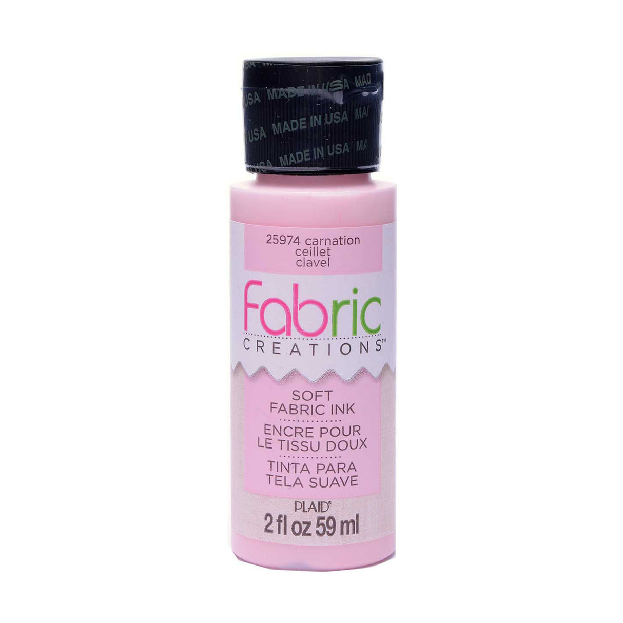 Créations tissus • encre textile douce oeillet 59ml