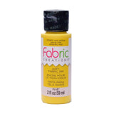 Créations tissus • encre textile douce 59ml jaune véritable