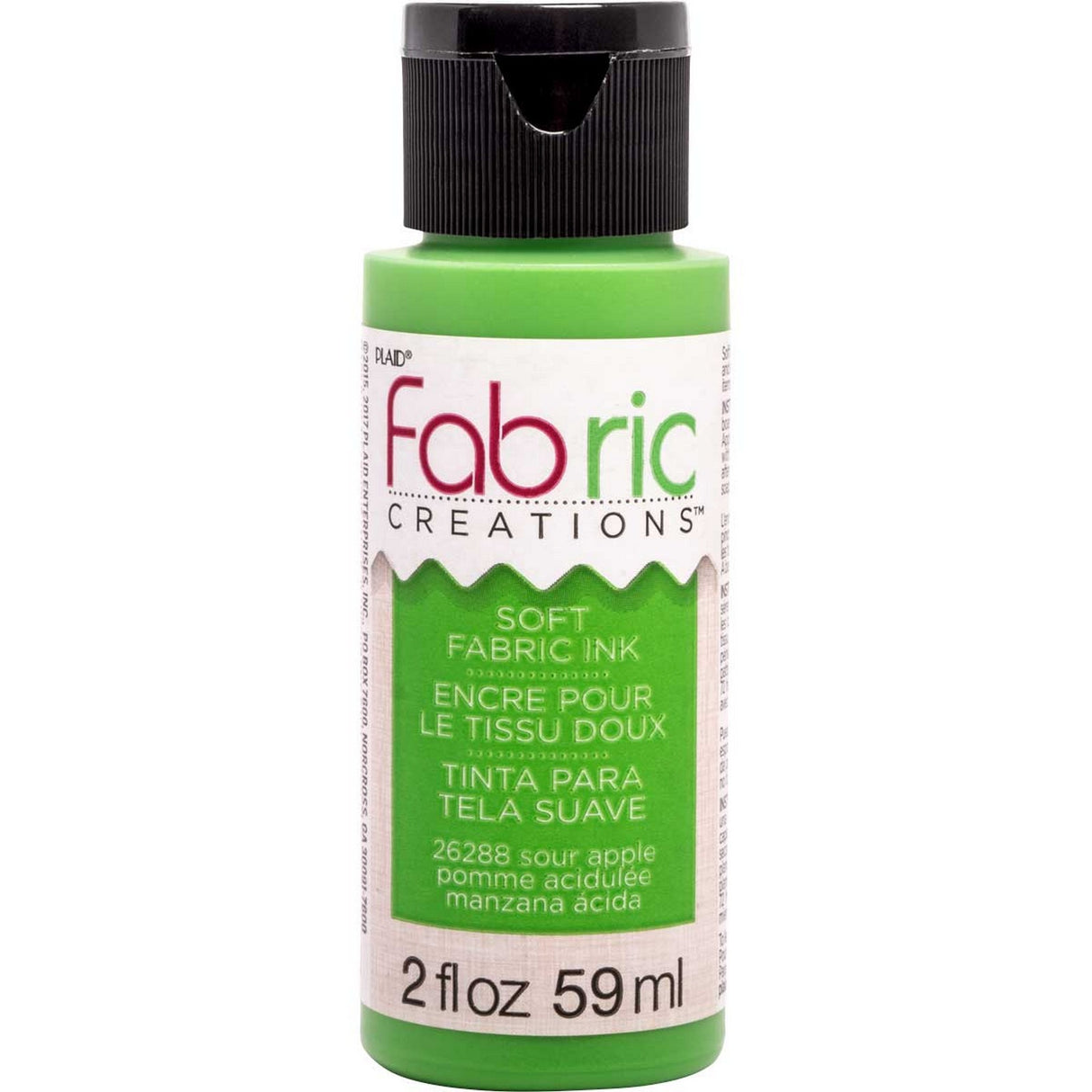 Mod podge • encres pour tissus doux pomme aigre