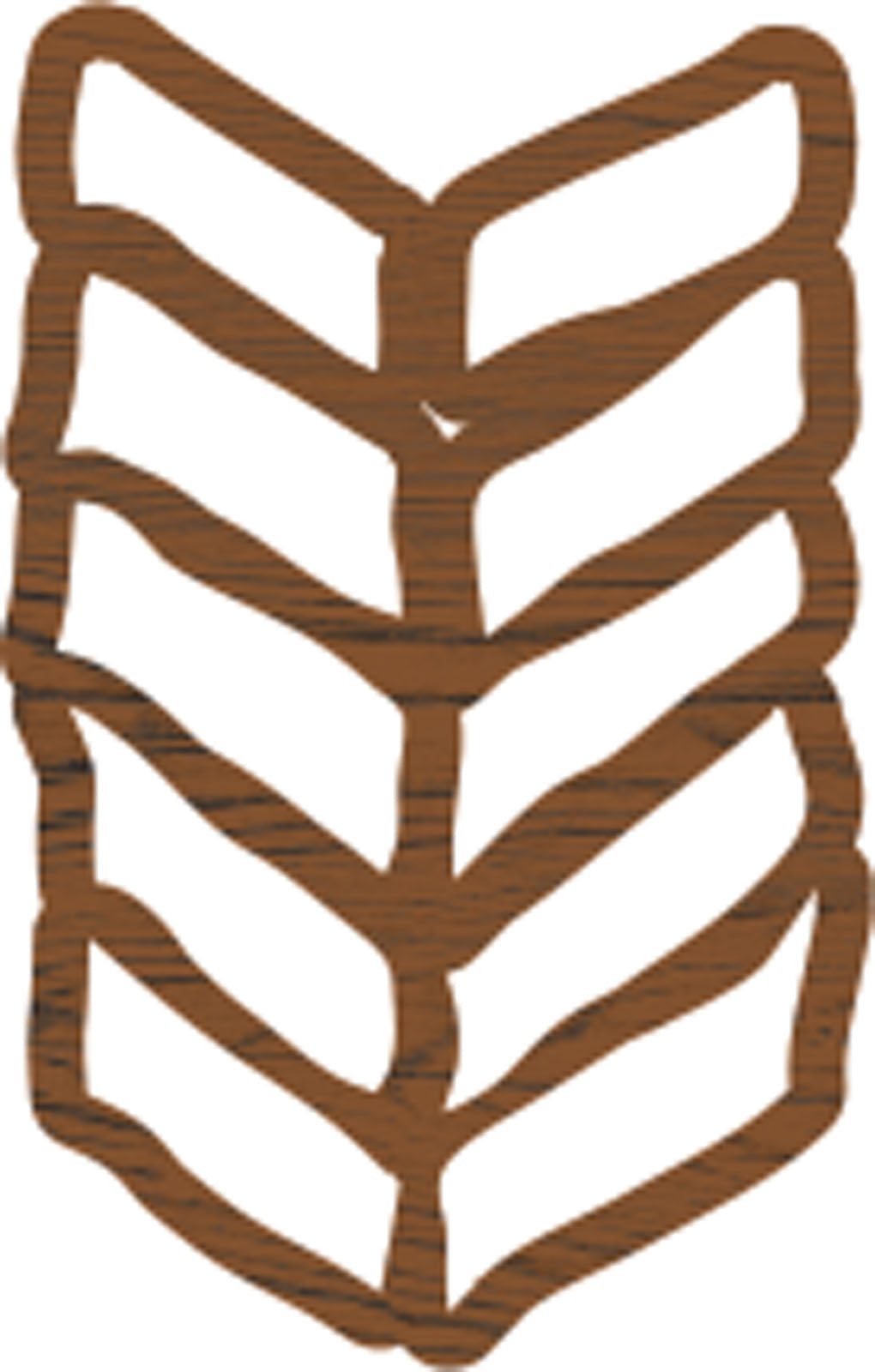 Créations en tissu • impression bloc petit chevron 3,8x2,5cm