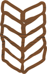Créations en tissu • impression bloc petit chevron 3,8x2,5cm
