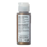 Folkart • peinture acrylique métallisée marron chocolat 59ml