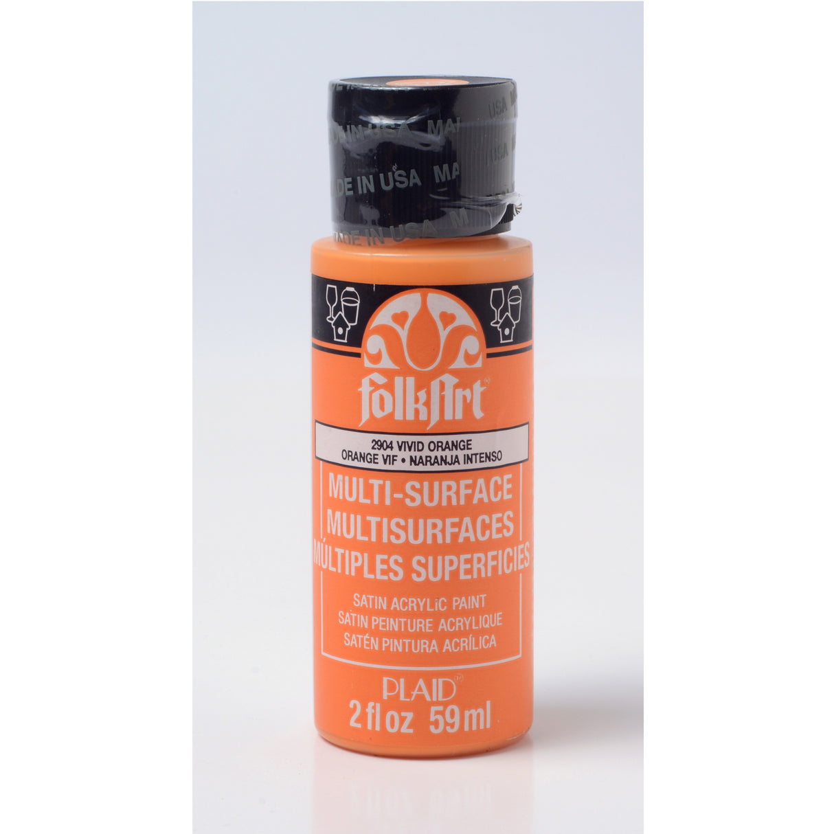 Folkart • orange vif multi-surfaces 59ml