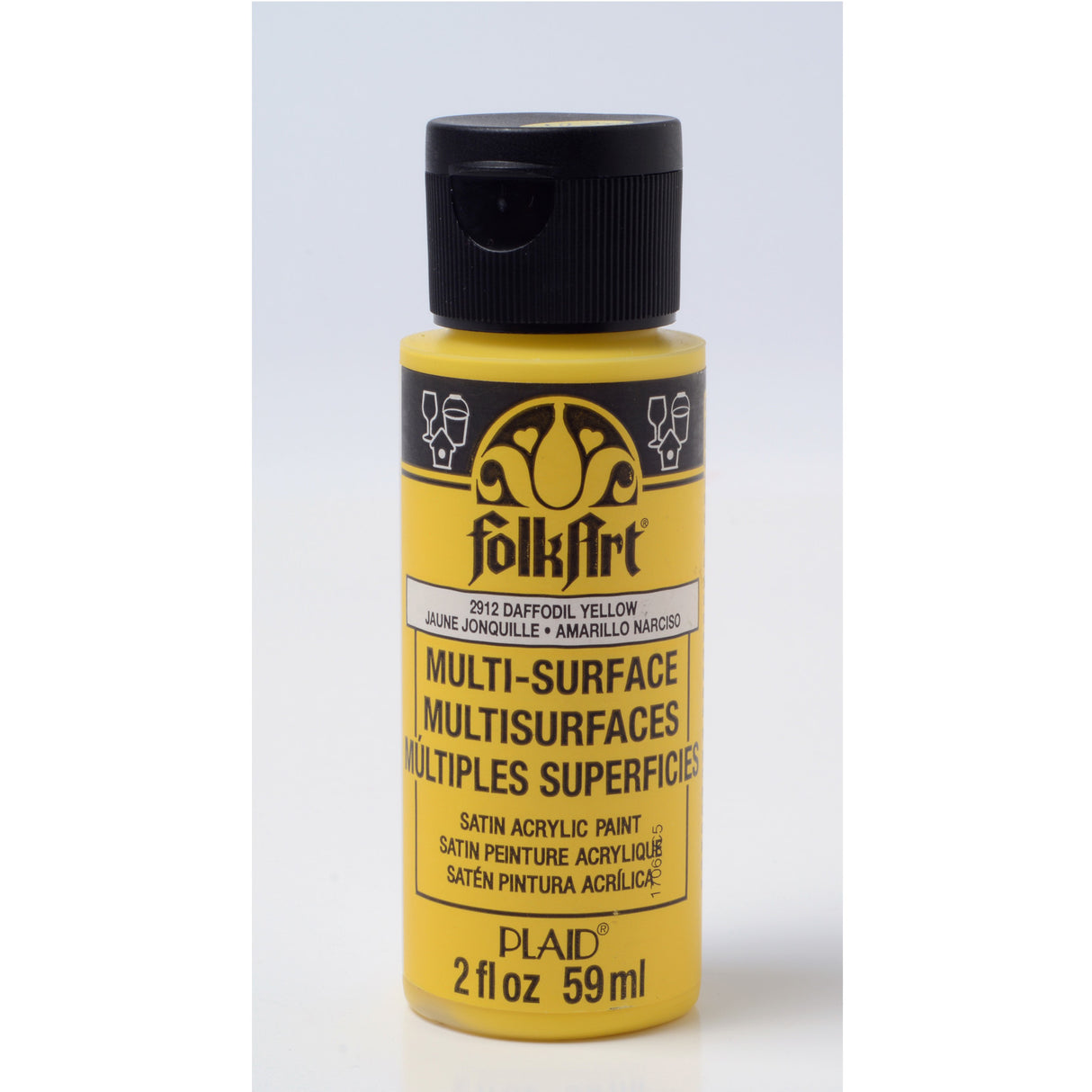 Folkart • jonquille multi-surface jaune 59ml