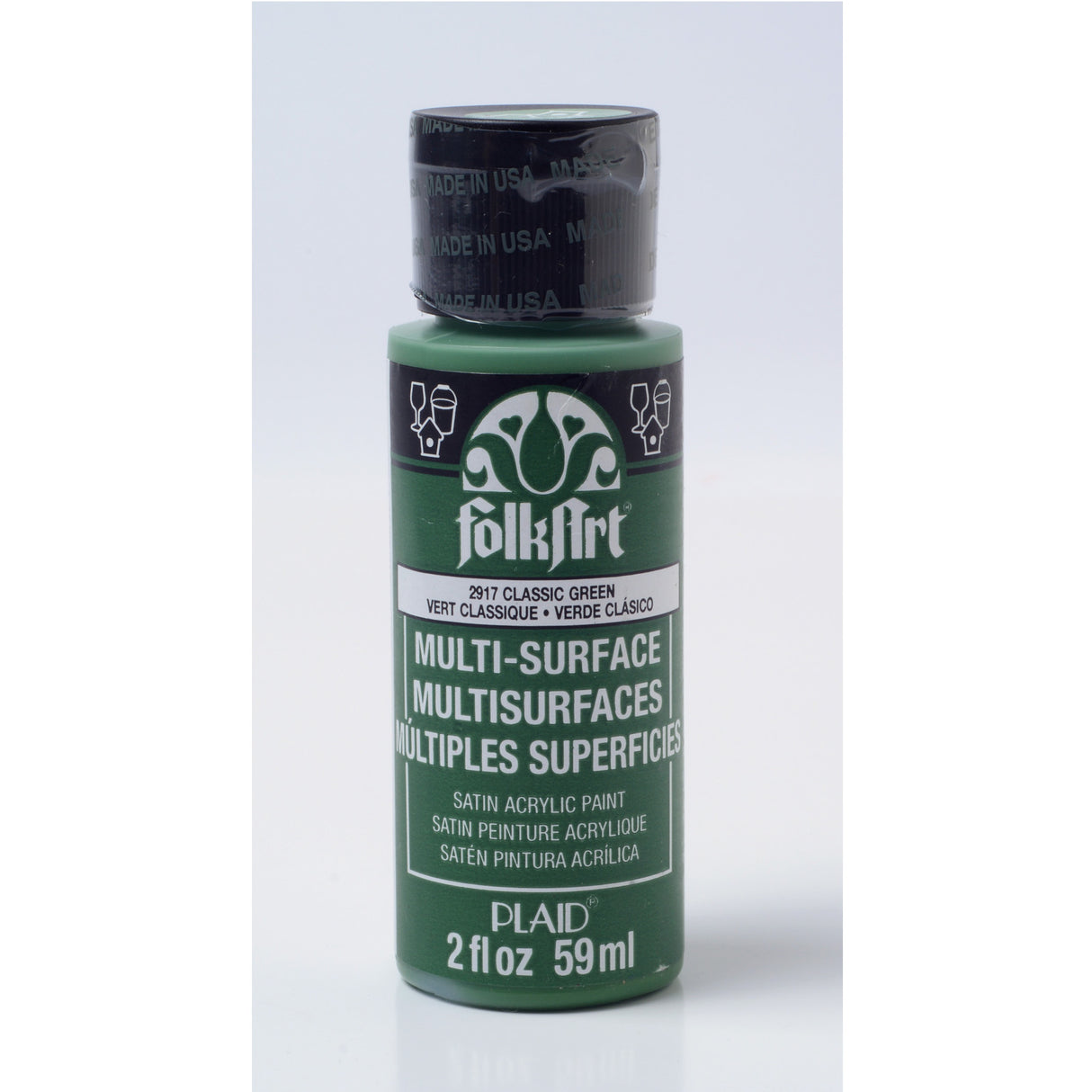 Folkart • vert classique multi-surfaces 59ml