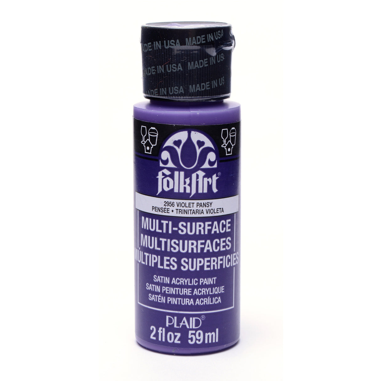 Folkart • Pensée violette multi-surfaces 59ml