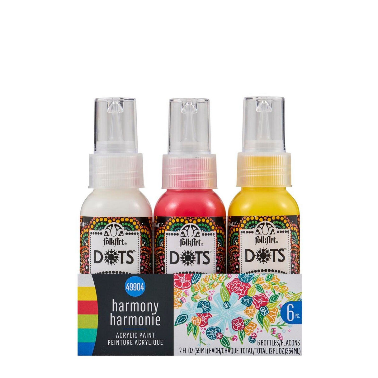 Folkart • sets de peinture points 6x
