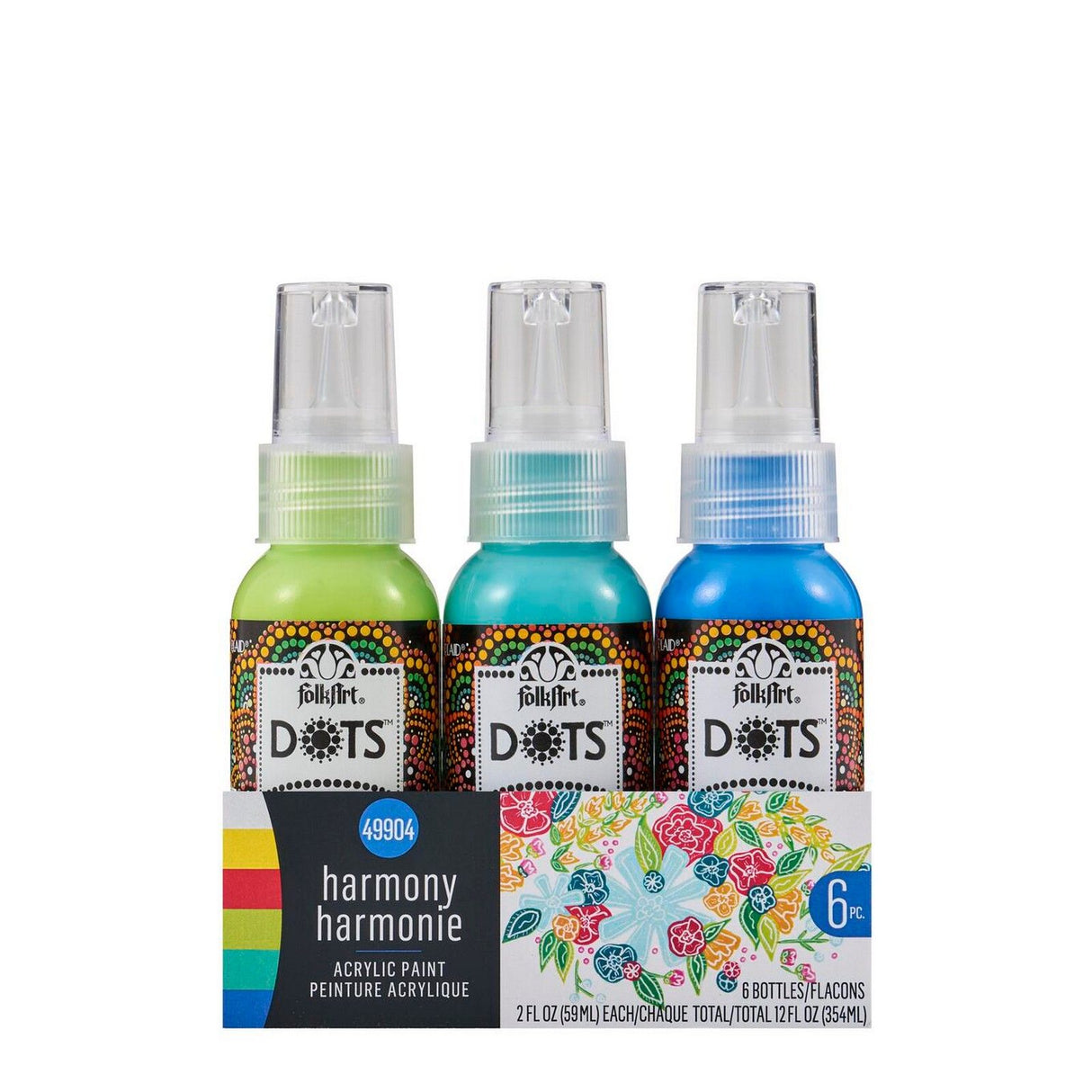 Folkart • sets de peinture points 6x