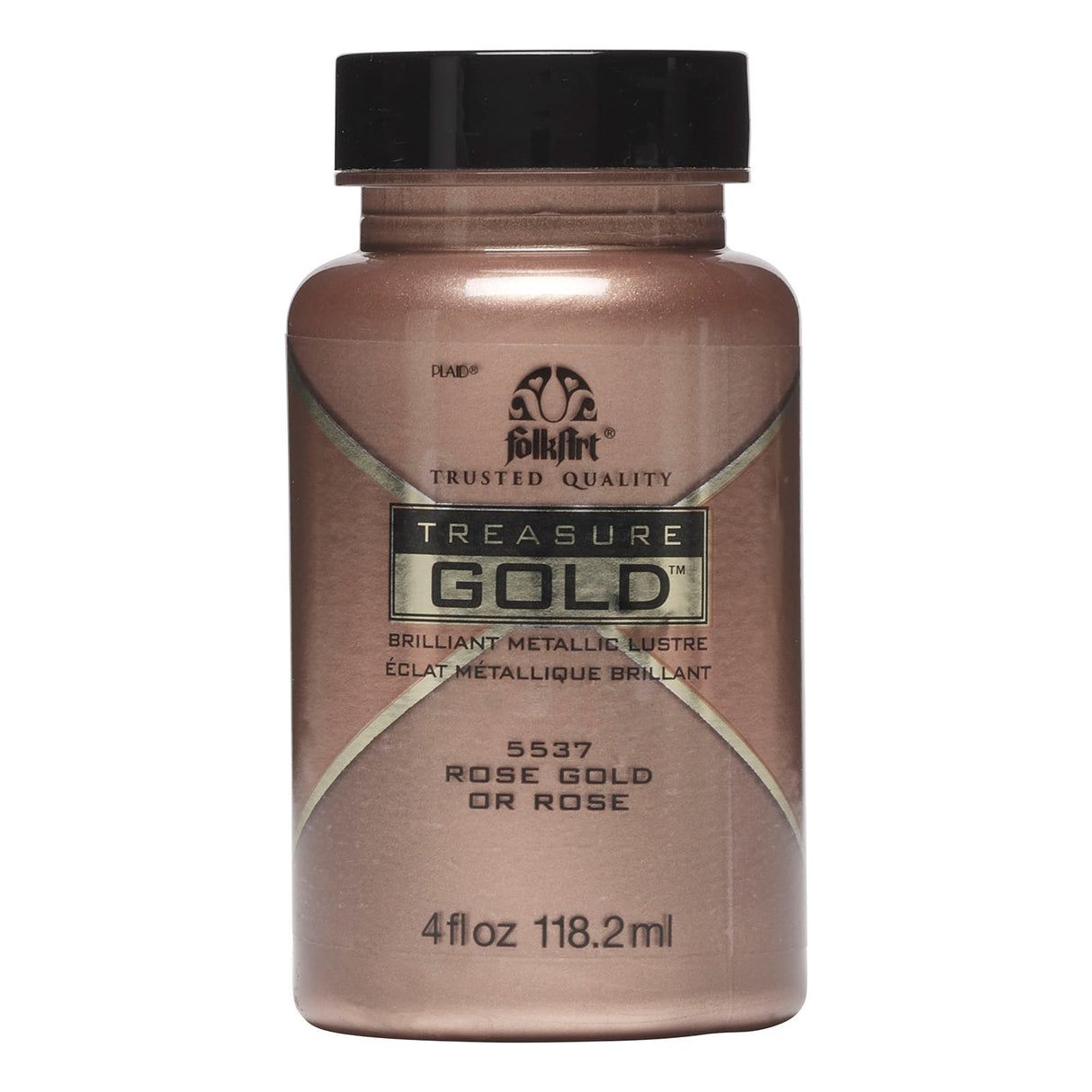 Folkart • trésor d'or 118 ml or rose