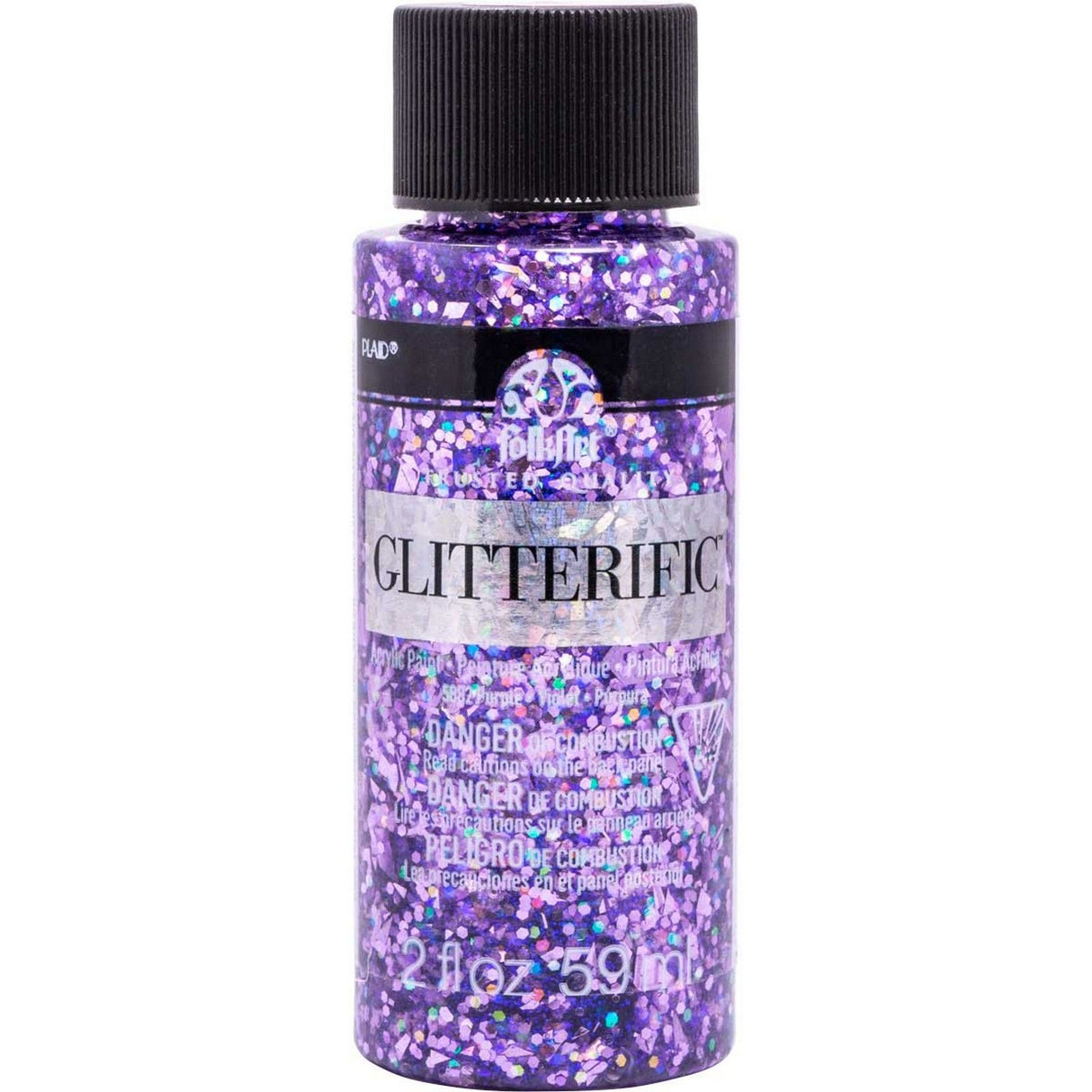 Folkart • couleurs scintillantes violet 59ml