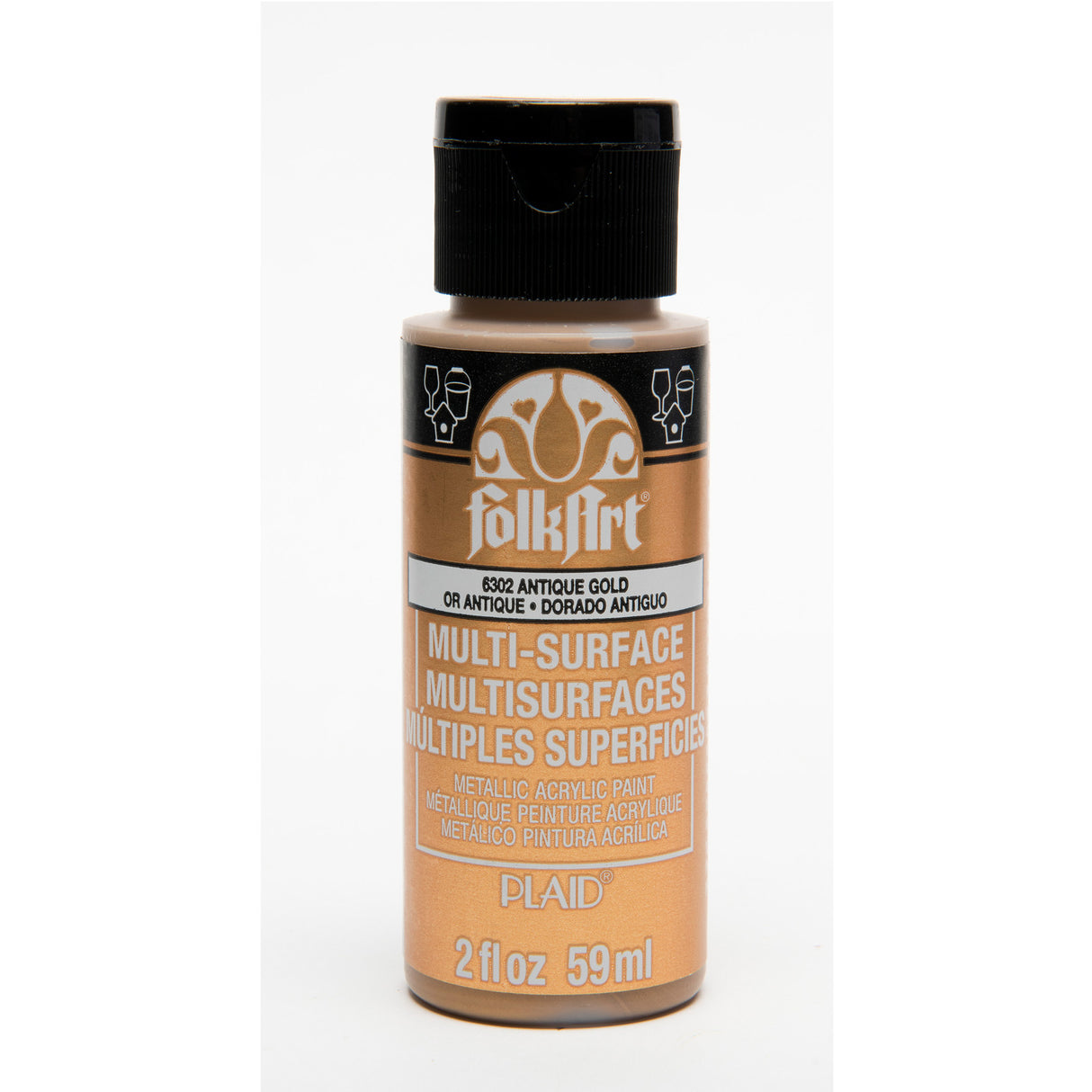 Folkart • or antique métallisé multi-surfaces 59 ml