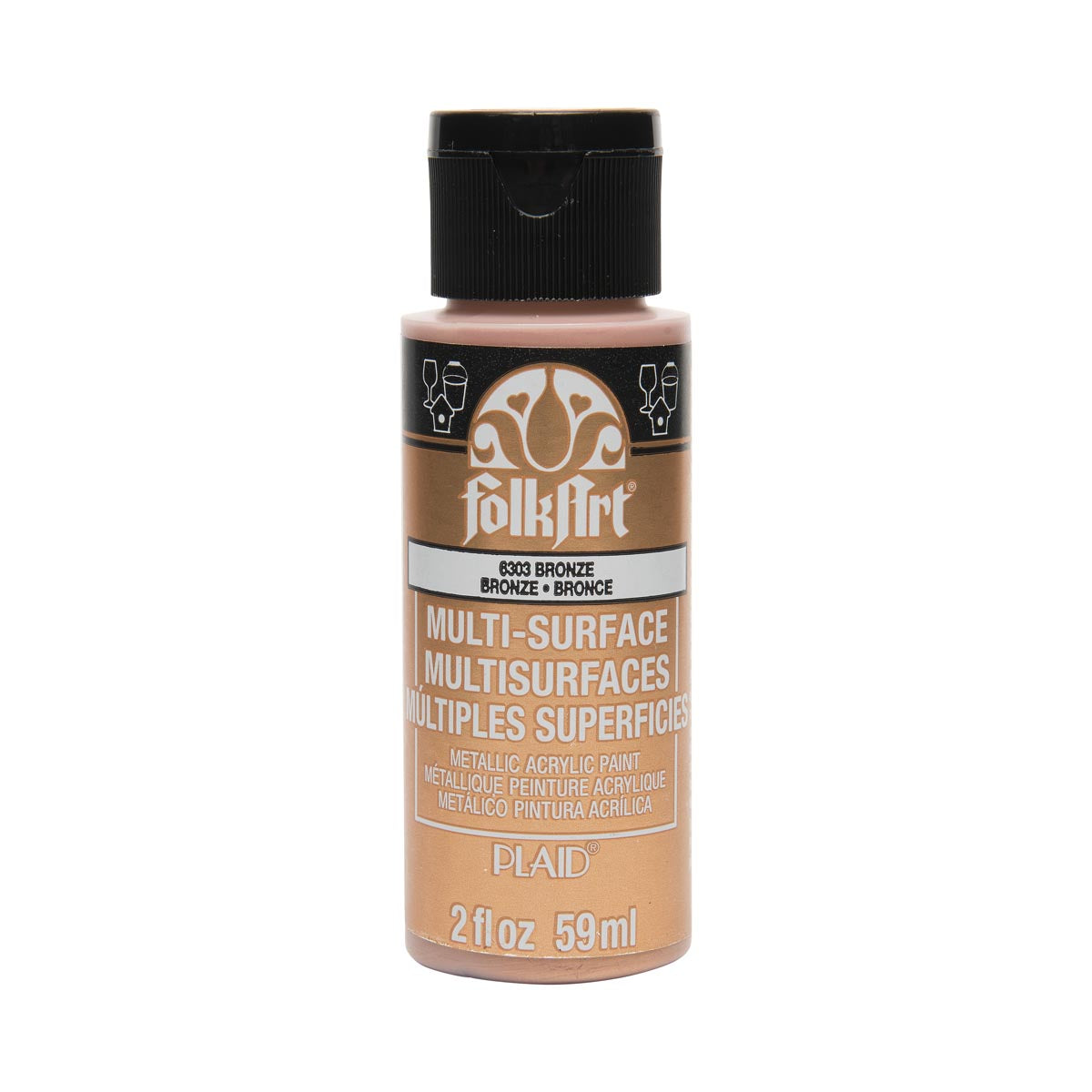 Folkart • bronze métallique multi-surfaces 59ml