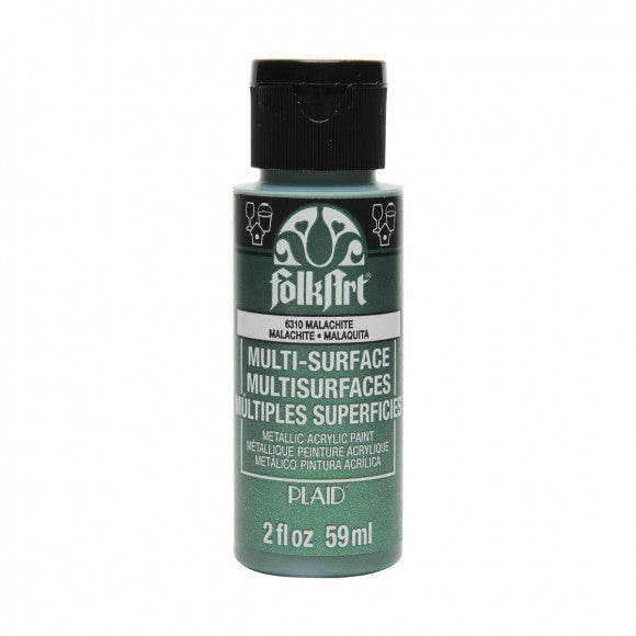 Folkart • malachite métallique multi-surfaces 59 ml