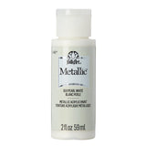 Folkart • peinture acrylique métallisée blanc nacré 59ml