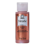 Folkart • peinture acrylique métallisée cuivre 59ml