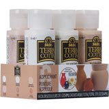 Folkart • sets de peinture terre cuite toscane 6x