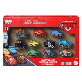 Mattel Disney et Pixar Cars Mini Racers 10-pack - ensemble de 10 véhicules jouets du film