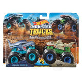 Mattel Hot Wheels Monster Trucks 1:64 Lot de 2 assortis | 4 pièces