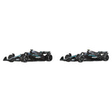 Hotwheels premium formule 1 lot de 2 voitures - amg petronas formule 1 équipe russell et antonelli