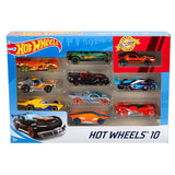 Coffret cadeau Hot Wheels, 10 pièces