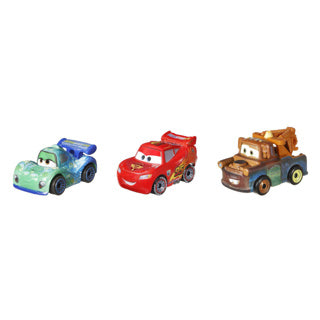 Mattel Cars Disney Mini Racers Lot de 3 assortis