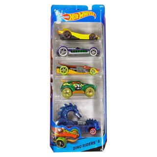 Hot Wheels - Lot de 5 voitures moulées sous pression