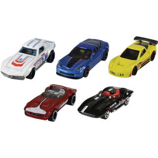 Hot Wheels - Lot de 5 voitures moulées sous pression