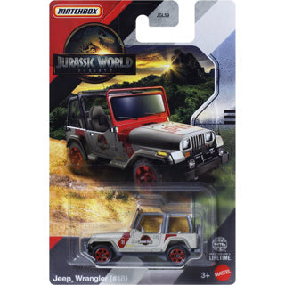 Boîte d'allumettes Jurassic World moulée sous pression assortie | 24 pièces