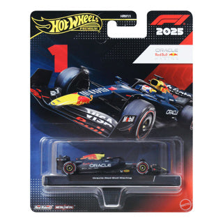 Hot wheels hotwheels premium f1 racecar red bull max verstapp | 4 stuks