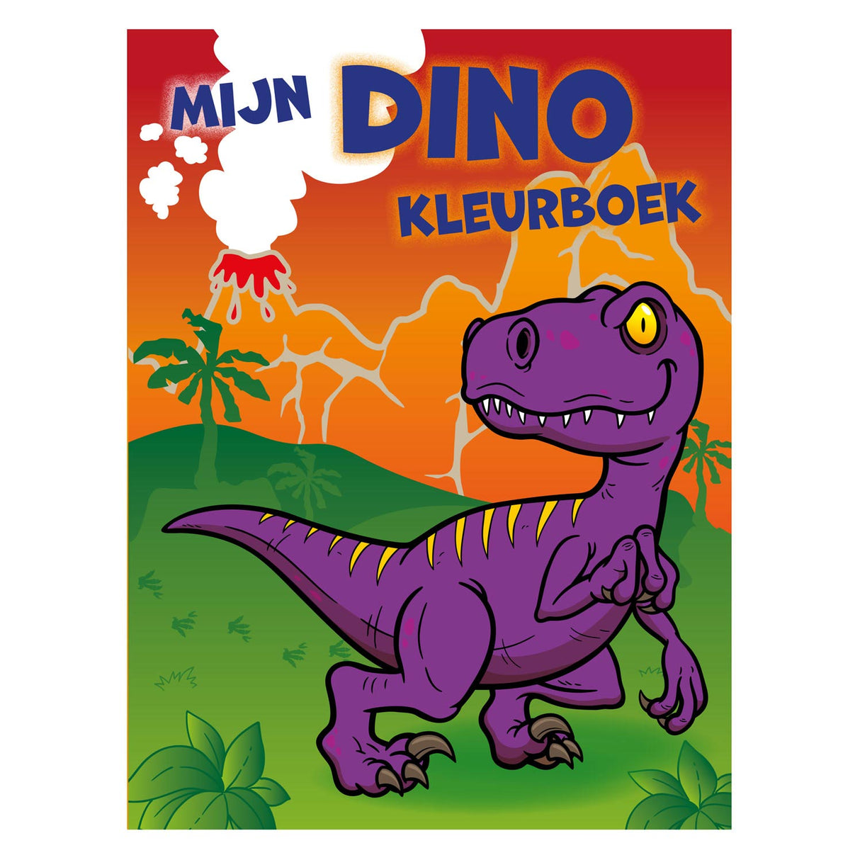 My dino coloring book, 96pag.