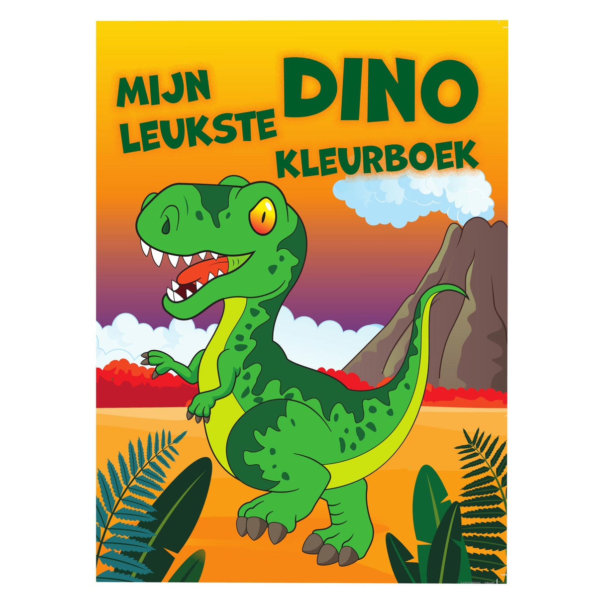 Moja najlepša Dino Coloring Book, 48PAG.