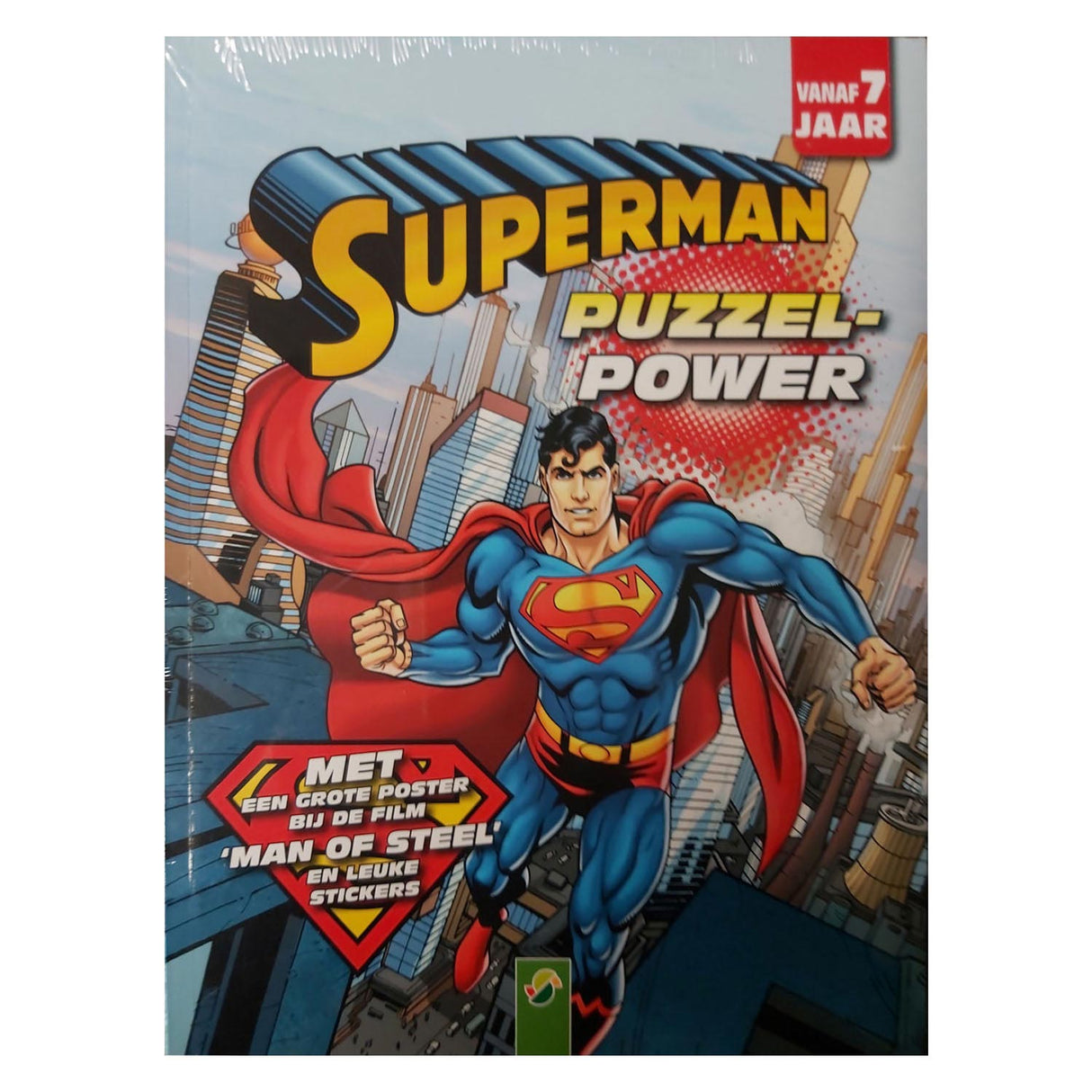 Superman Power Letter Rätsel, Doolhoven Doeboek