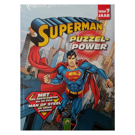 Mondikaarts Superman Power Letter Puzzles, livre d'activités labyrinthes