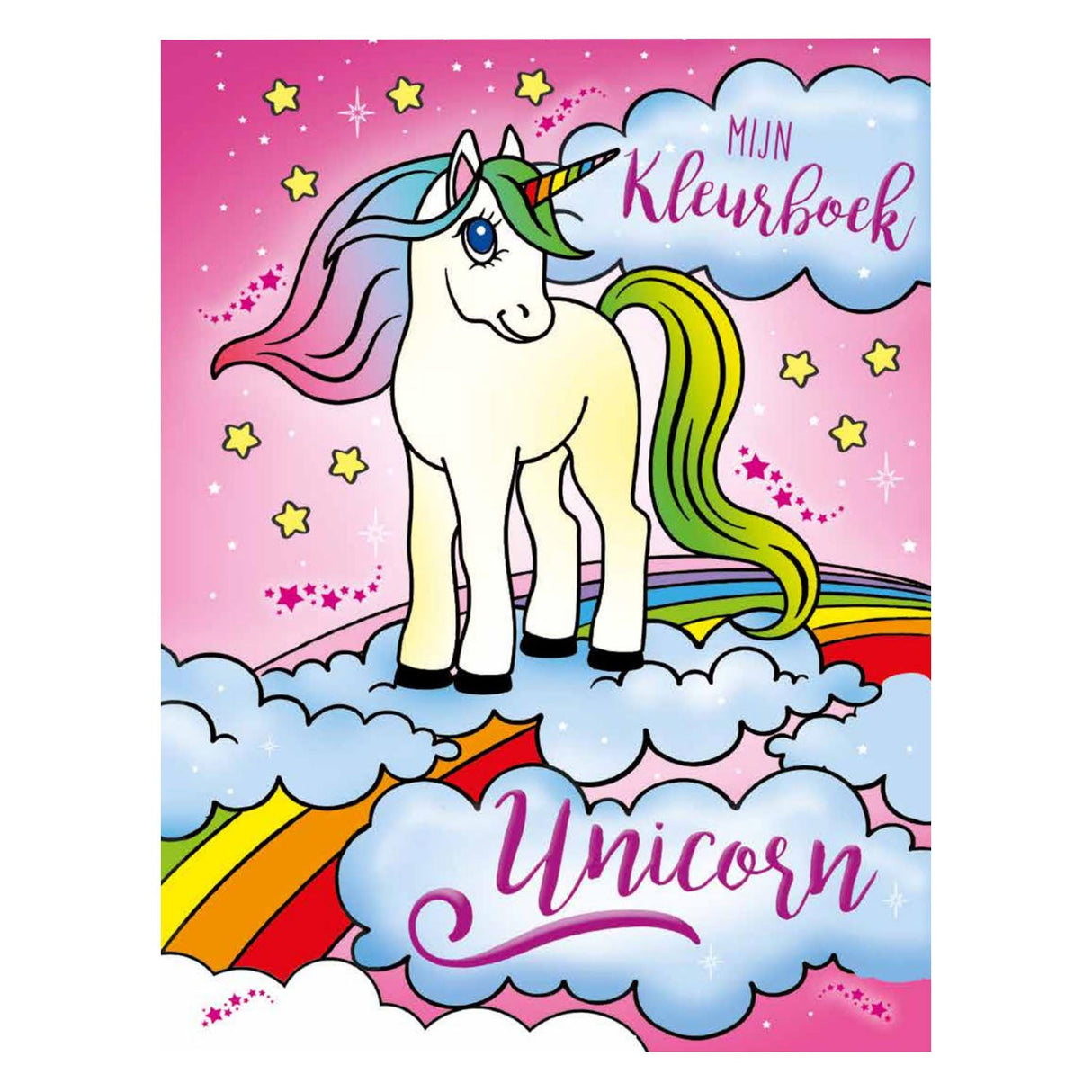 Mi libro para colorear unicornio