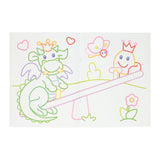 Mondaarten Dikke Ligne Colorbook Color - Dragon
