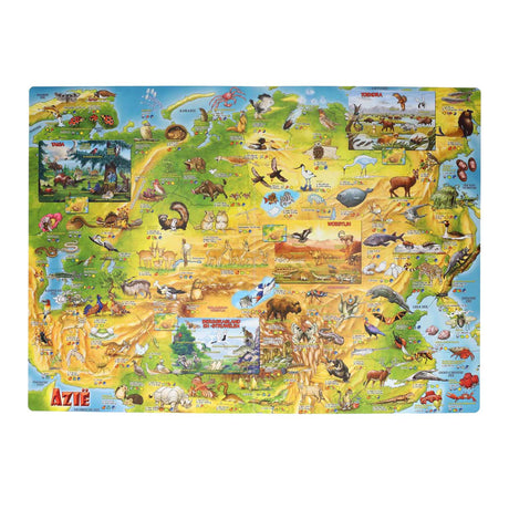 Méga atlas des animaux pour enfants de Mondikaart