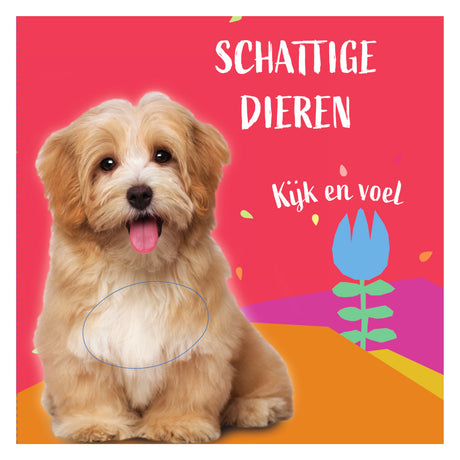 Livre tactile chien
