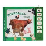 Les cartes Mondi écoutent le livre de sons des animaux de la ferme